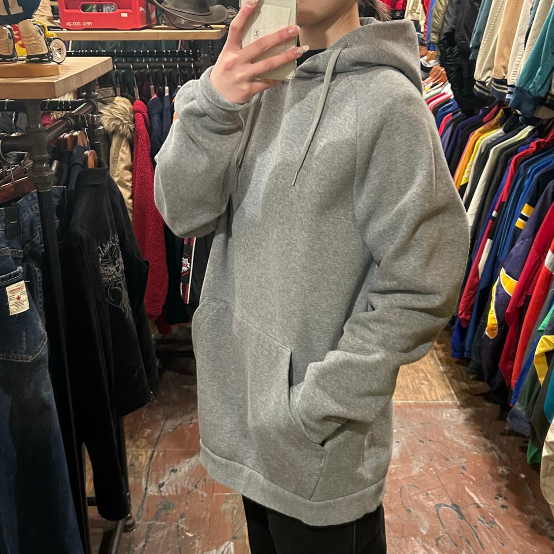 [HI] 조던 후드티 그레이  상품이미지4