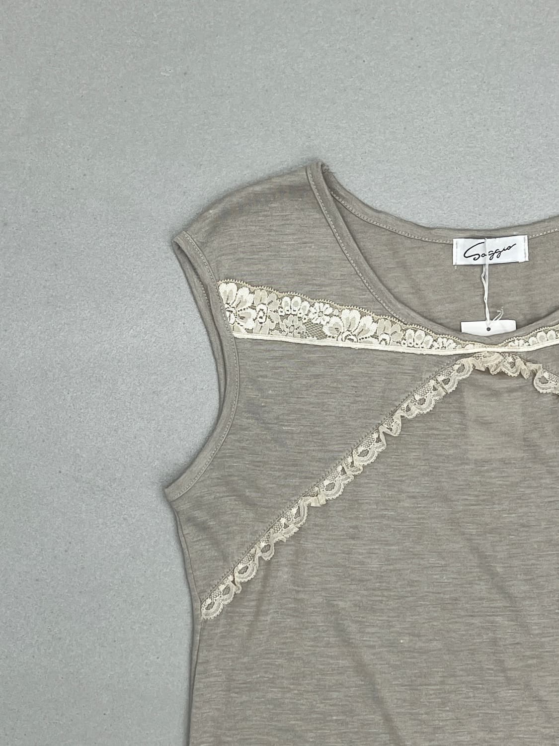 빈티지 슬리브리스 상품이미지2