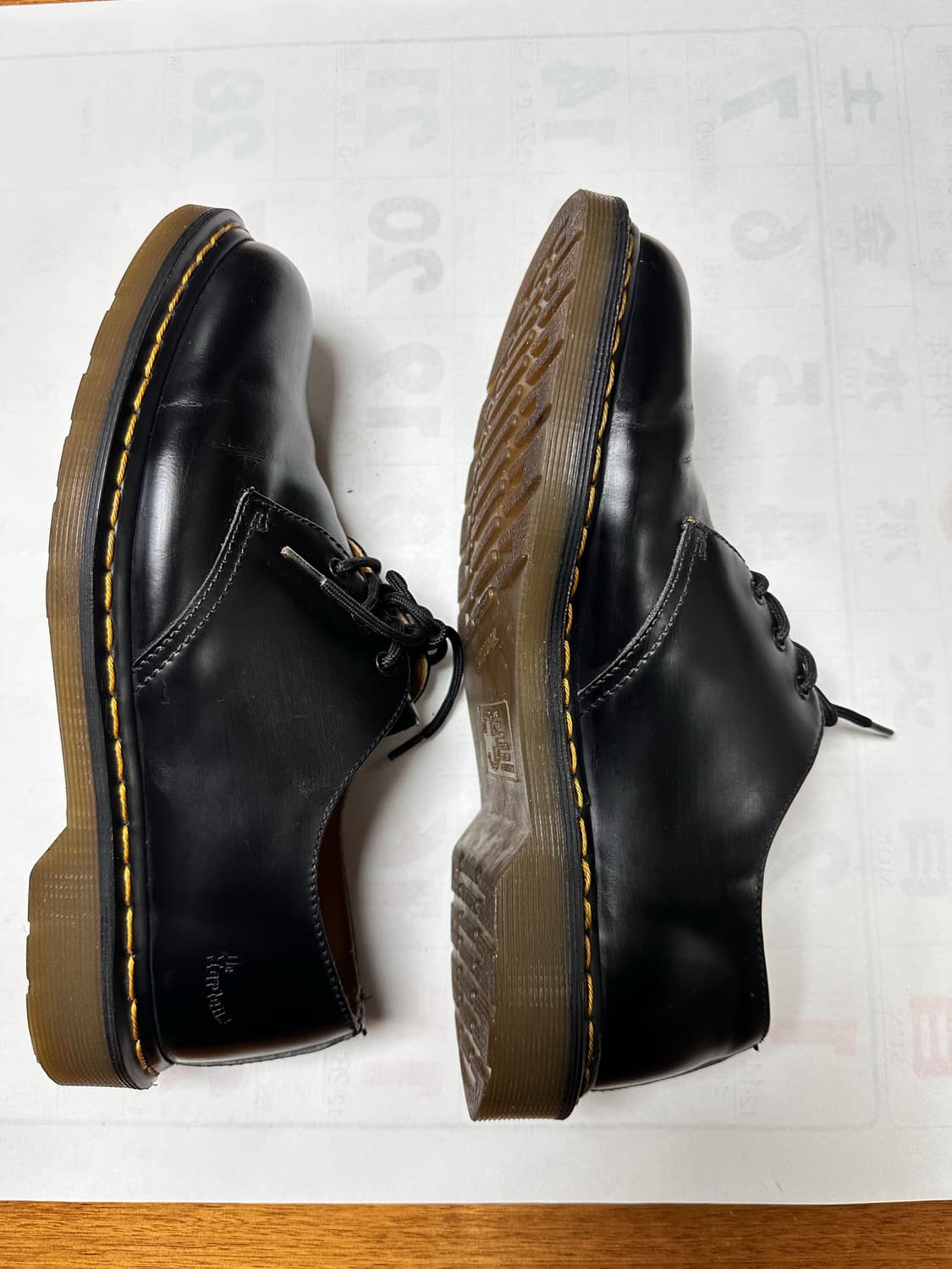 닥터마틴 스무스 블랙 270 사이즈 상품이미지4