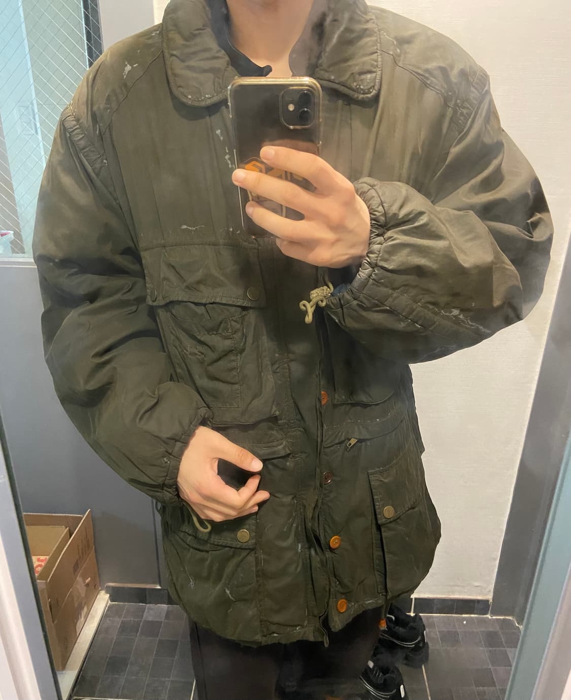 [52] 88AW C.P 컴퍼니 멀티 포켓 퀄팅 자켓 상품이미지8