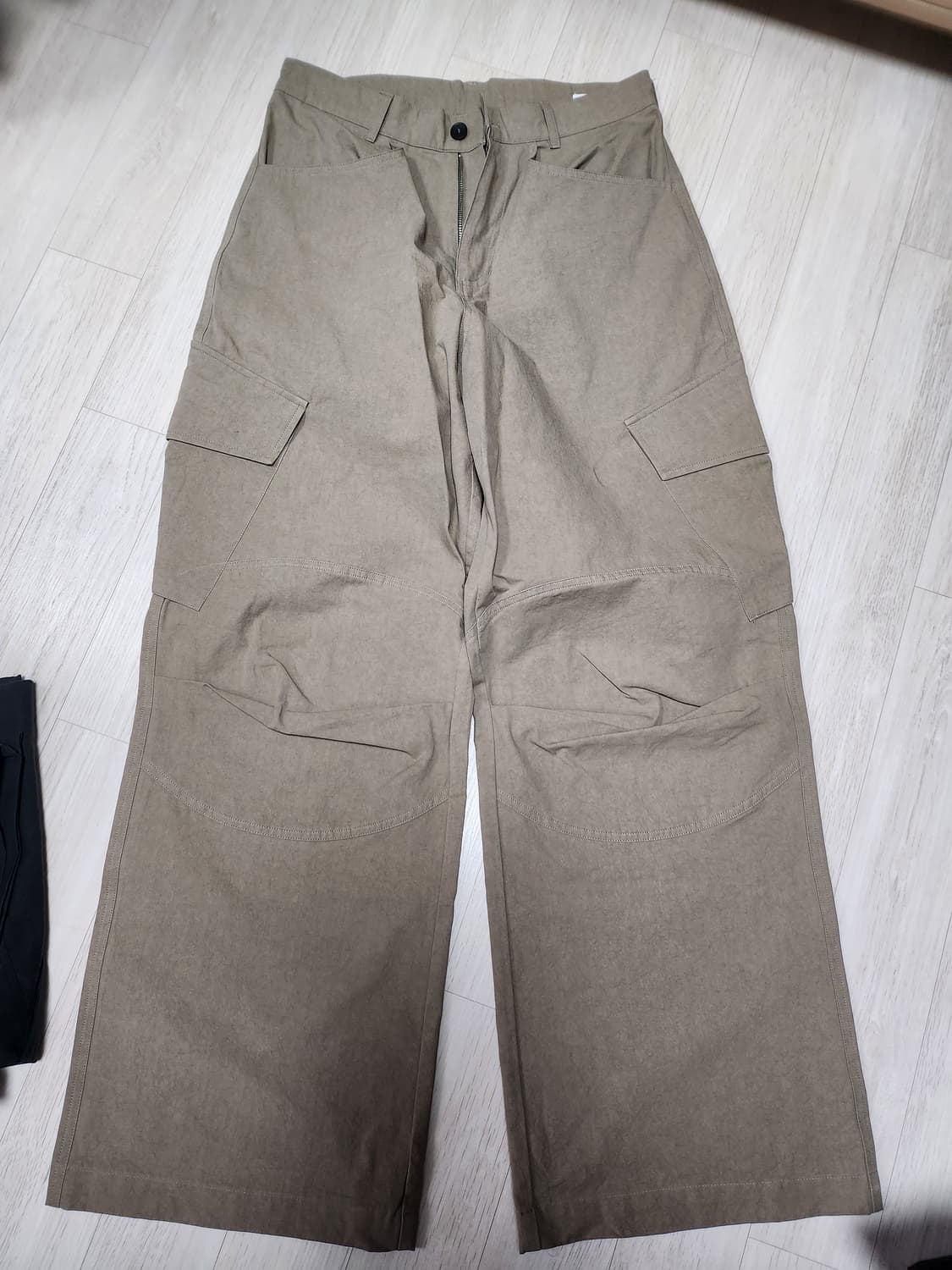 다이브인 베른 카고 팬츠 v1 올리브베이지 1 상품이미지1