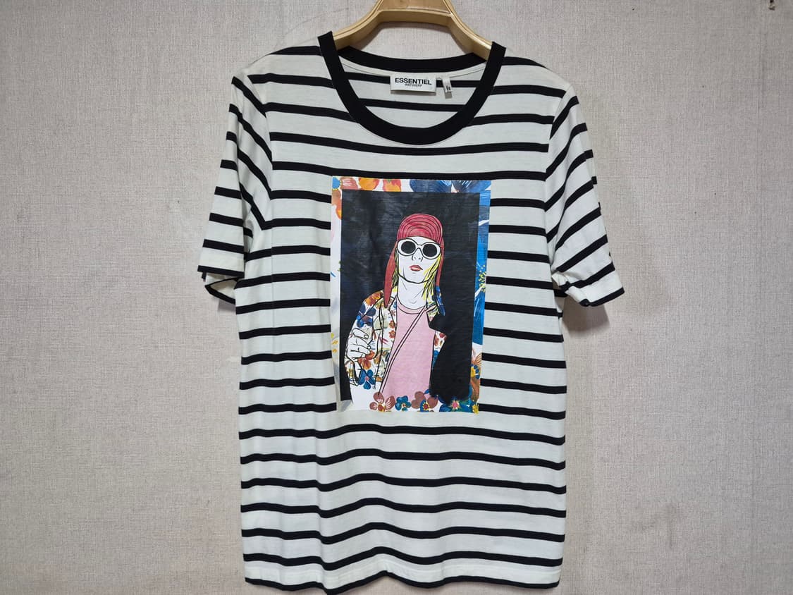 에센셜 앤트워프 스트라이프 반팔 2 상품이미지1