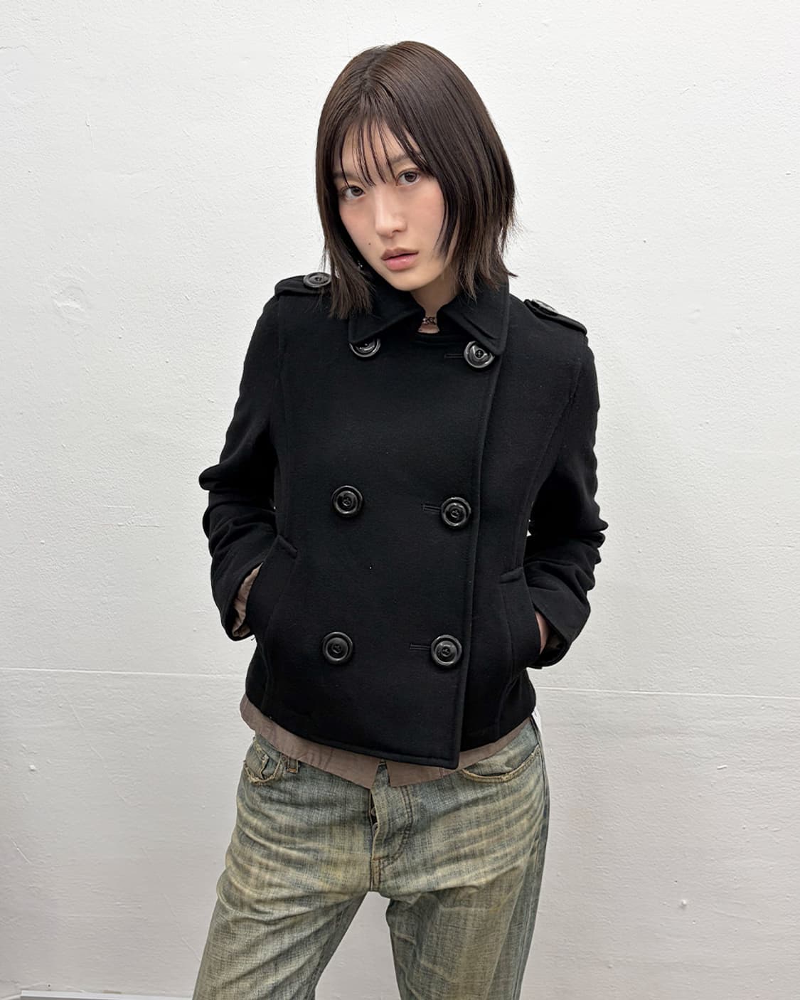 빈티지 밀리터리 자켓 상품이미지1