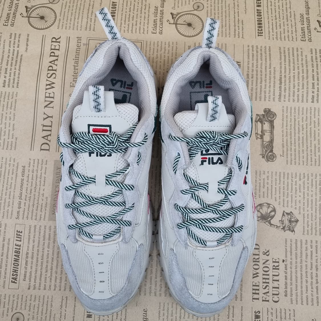 휠라 아이보리 여성운동화240  상품이미지2