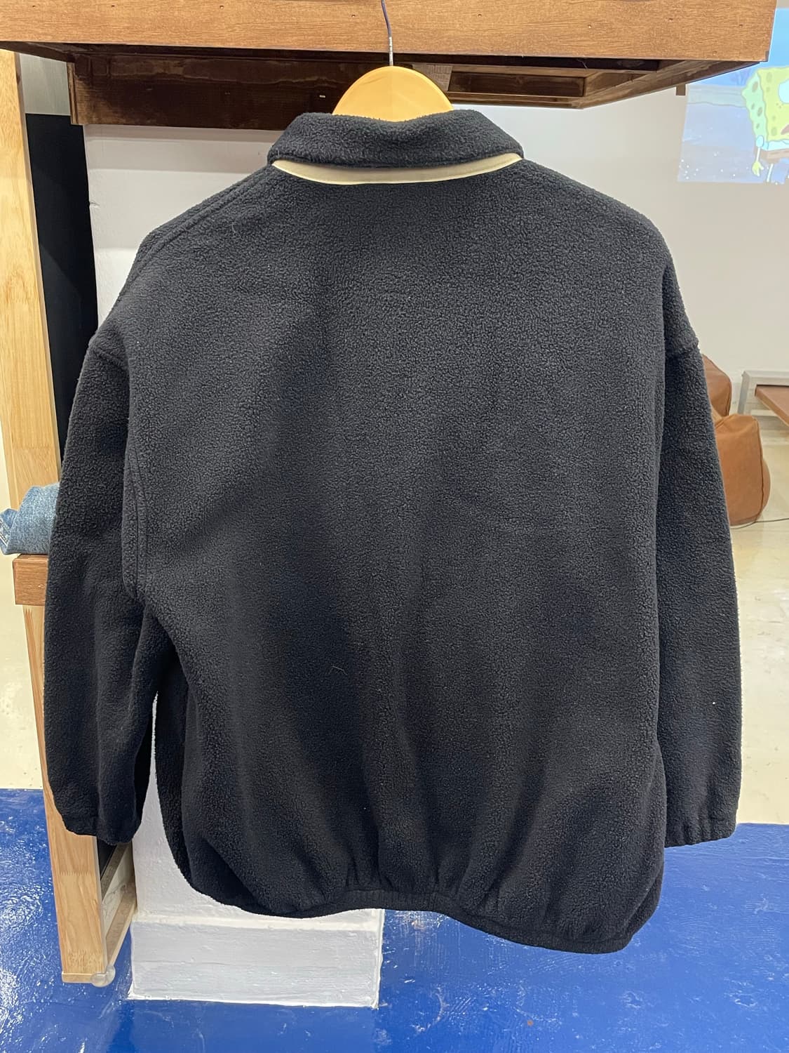 PRL 폴로 랄프로렌 블랙 플리스 스윙탑 자켓 상품이미지7