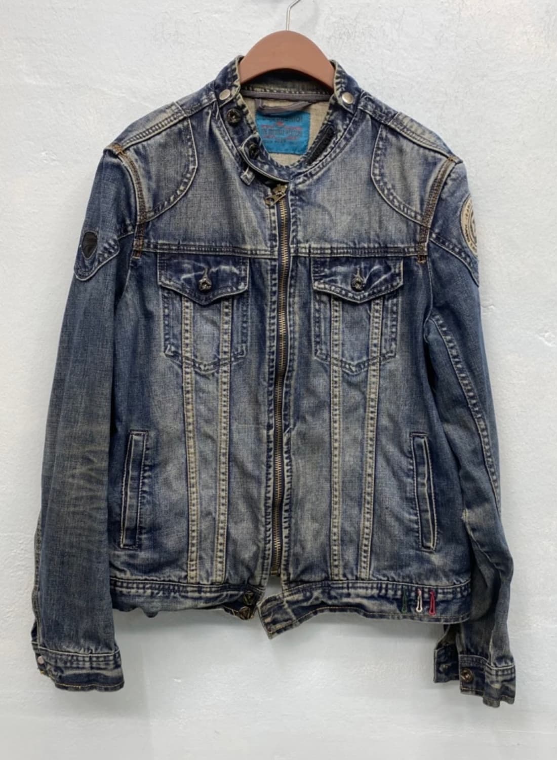 [9760]Dsqdashiqi washed denim jacket# 상품이미지3