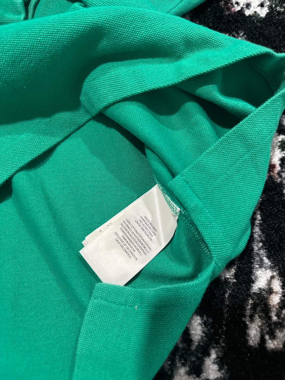 폴로 랄프로렌 긴팔 카라티 그린 상품이미지3