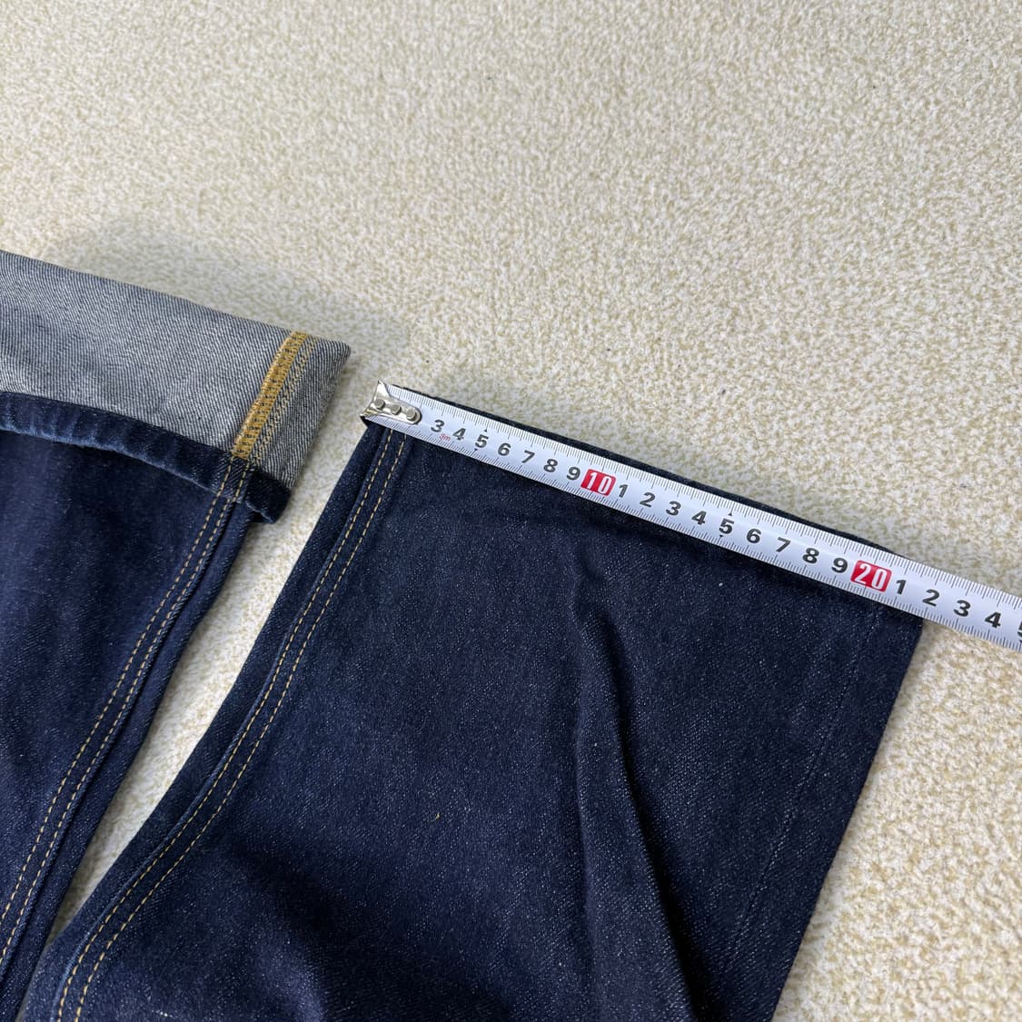 50 페이탈리즘 와이드 데님팬츠 0121T2 상품이미지9