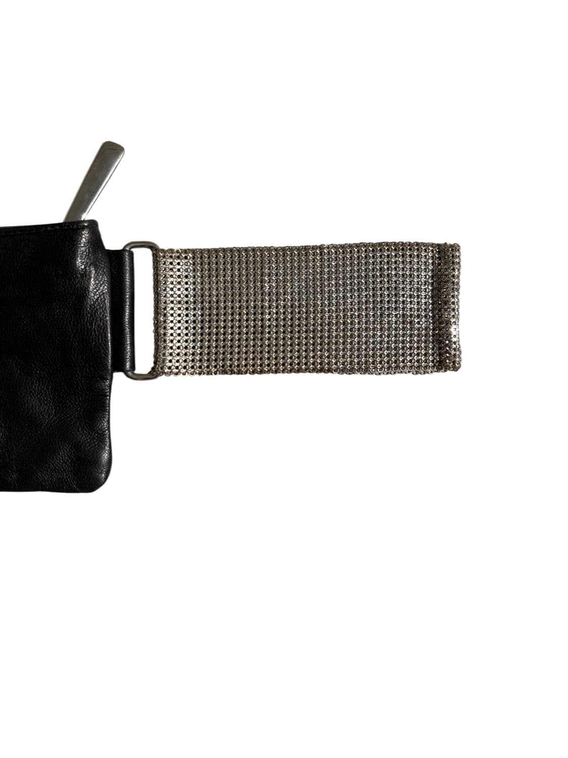 Metal mesh leather mini bag  상품이미지2