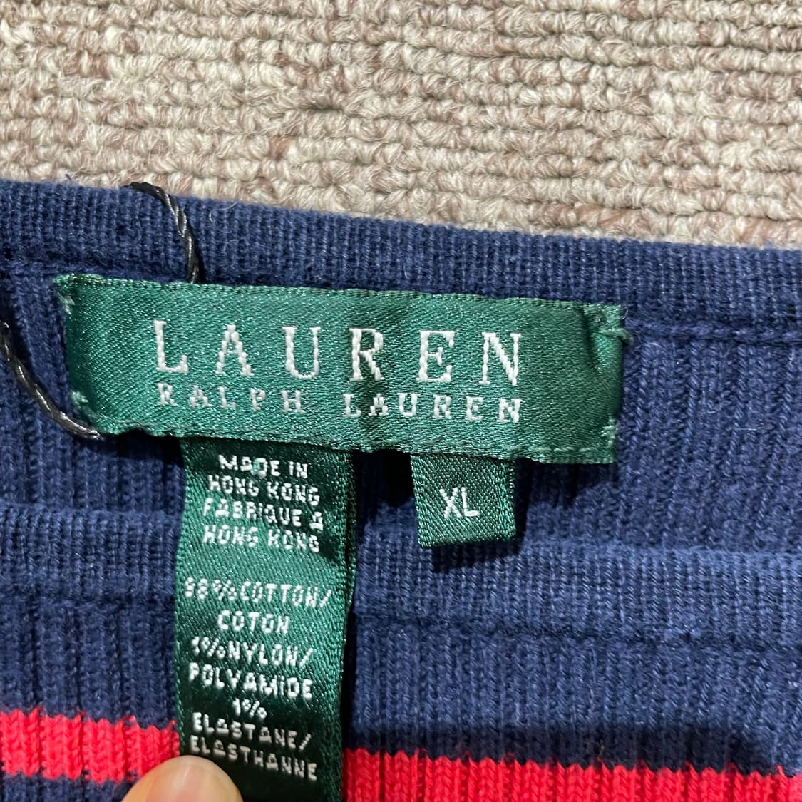 (XL) LAUREN 랄프 로렌 스퀘어넥 니트 상품이미지5