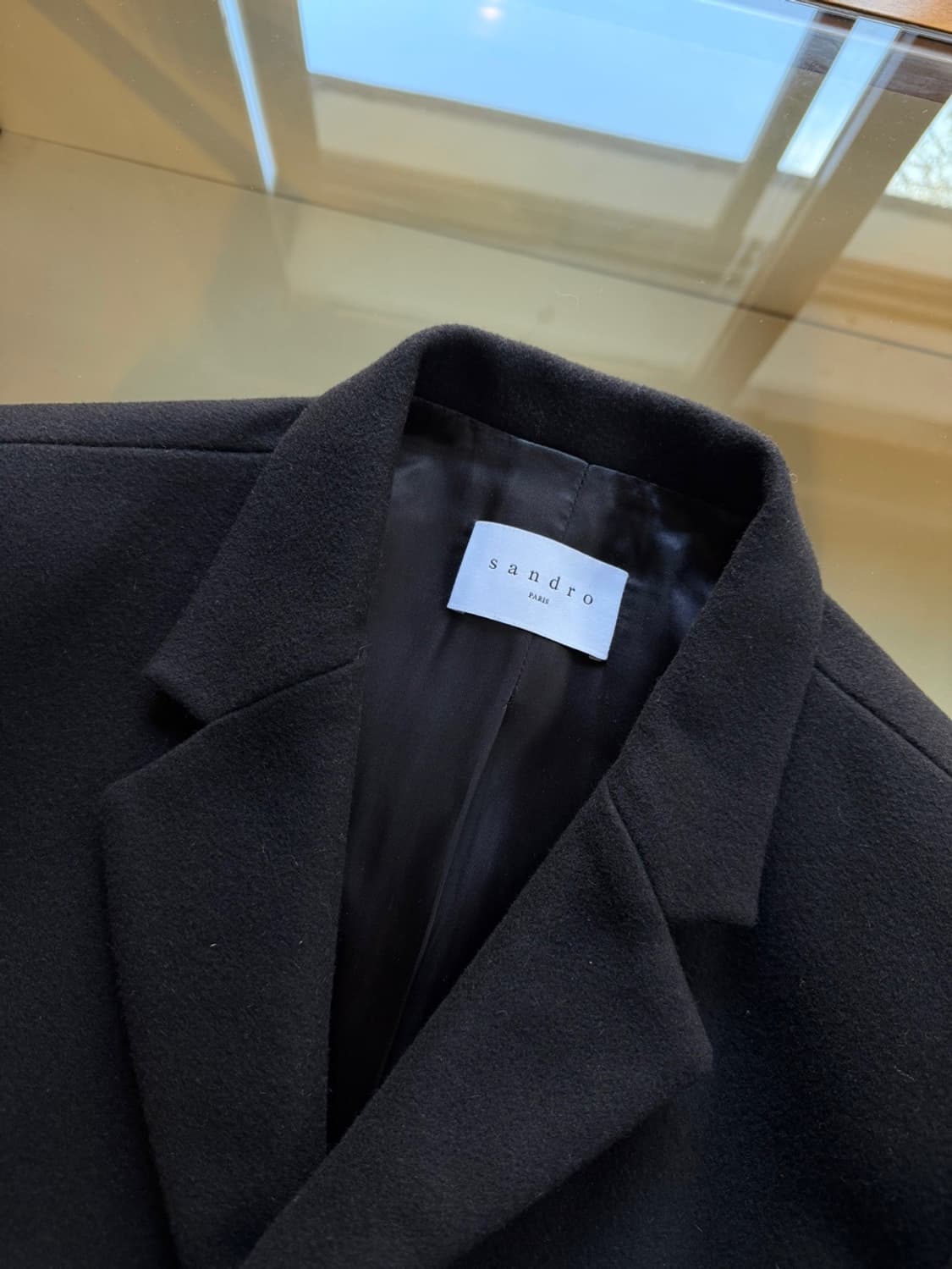 산드로 체스터필드 코트 105 상품이미지7