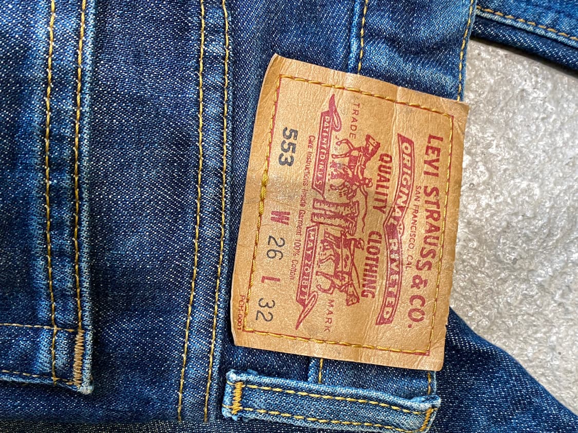 90s 리바이스 553 Y2K핏 상품이미지9