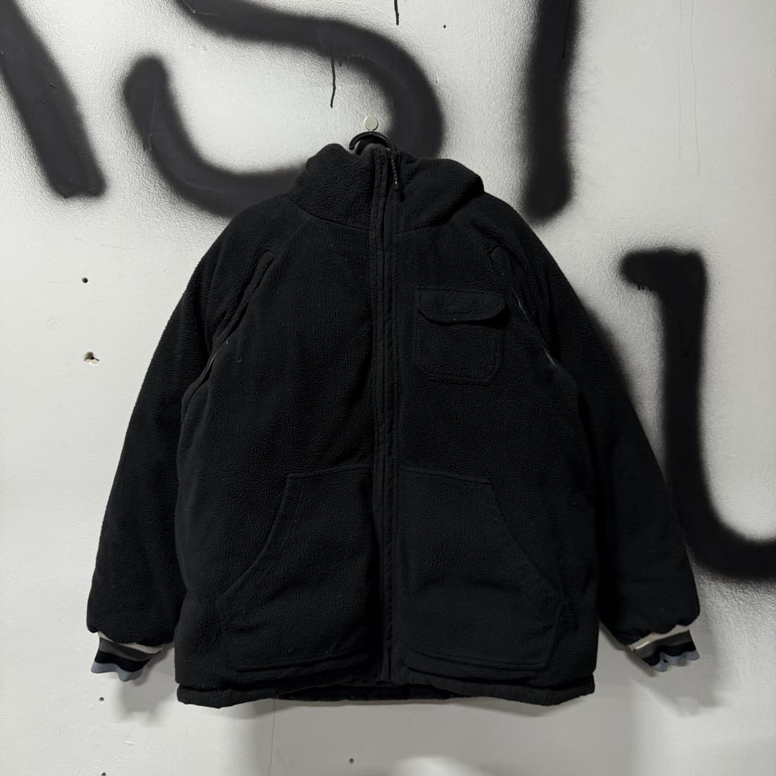 나이키 올드스쿨 리버시블 스몰 스우시 구스다운 패딩 점퍼 상품이미지3