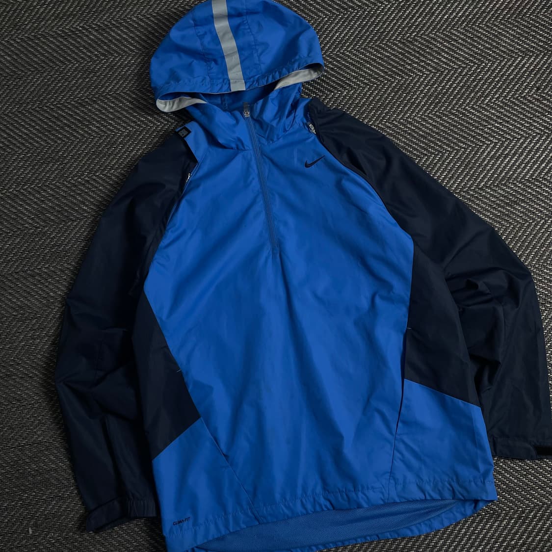 0os 나이키 올드스쿨 스우시로고 배색 바람막이y 3529 상품이미지1