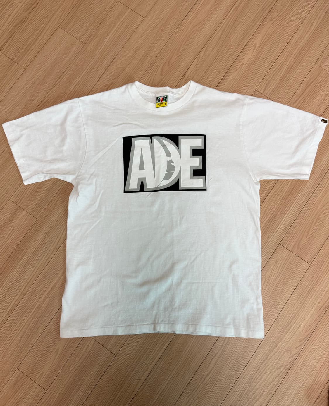 Bape 베이프 반팔 티셔츠 화이트 상품이미지1