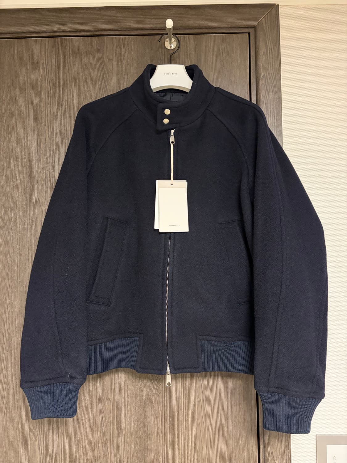 새상품) 애프터프레이 리가즈 해링턴 블루종 네이비 M 상품이미지1