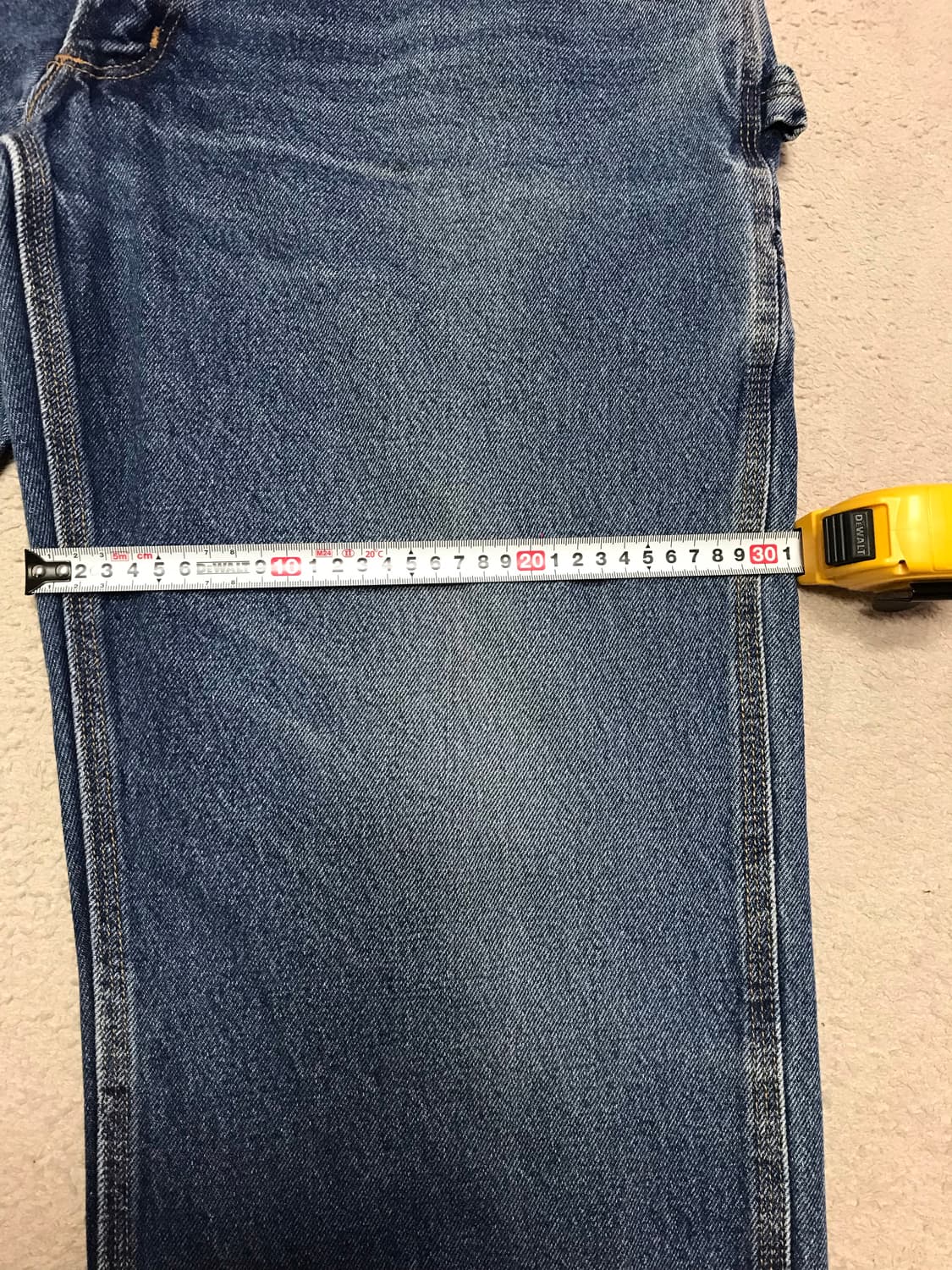 칼하트 카펜터 데님 팬츠 38X34 상품이미지7