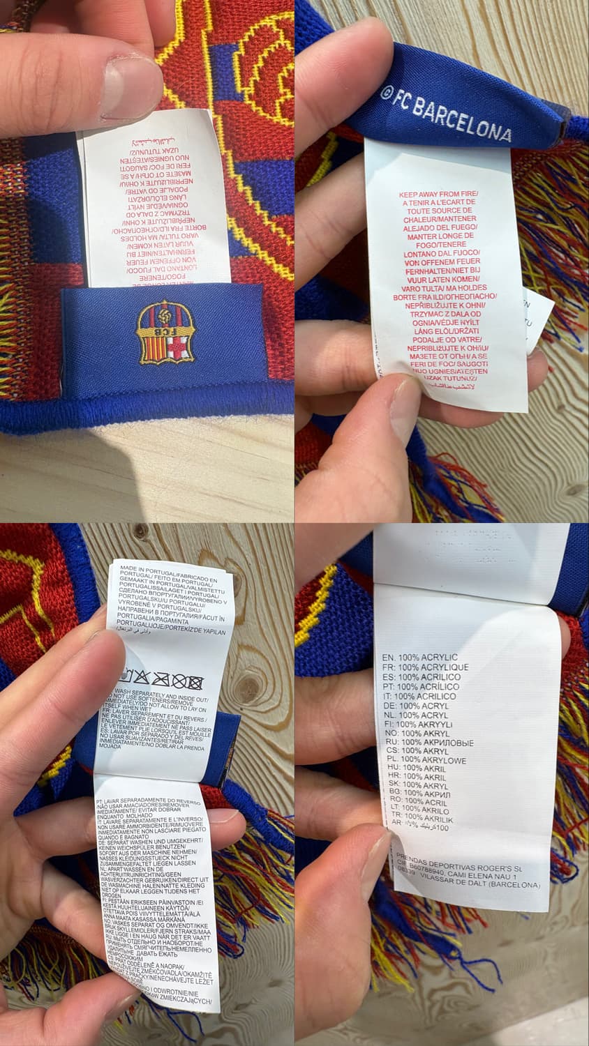 FC 바르셀로나 공식 머플러 상품이미지10