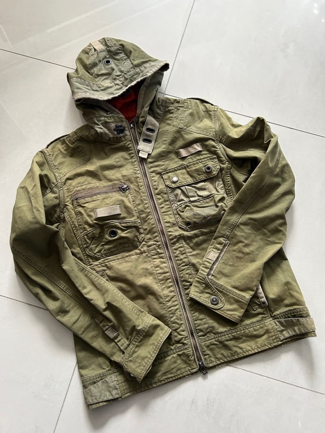 MILITARY HOODED JACKET 밀리터리 후드 재킷 상품이미지1