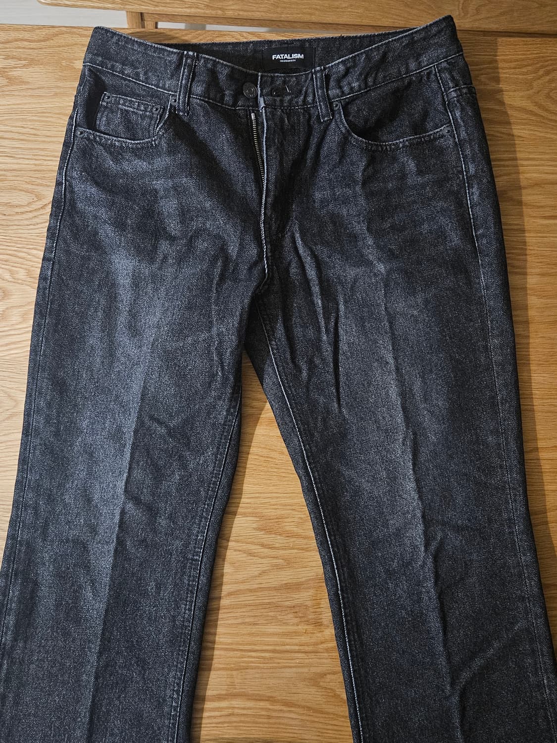 페이탈리즘 흑청 48사이즈 상품이미지2