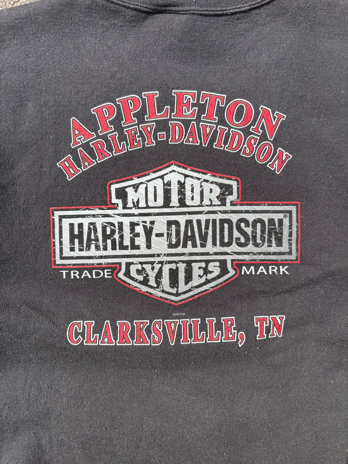 00s 할리데이비슨 핀업걸 맨투맨 B218 상품이미지7