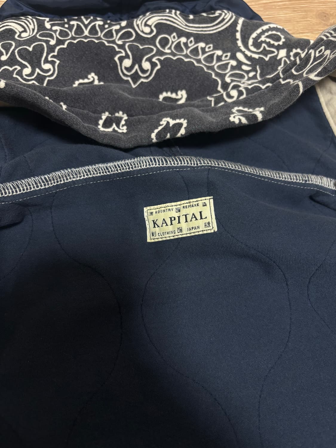 캐피탈 비부악 후드집업 상품이미지3