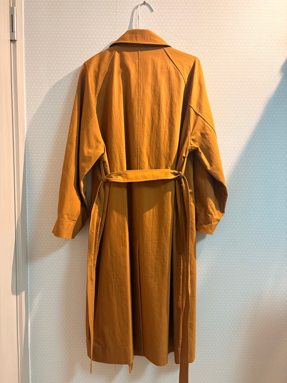 구호 코튼 혼방 더블 트렌치코트 상품이미지3