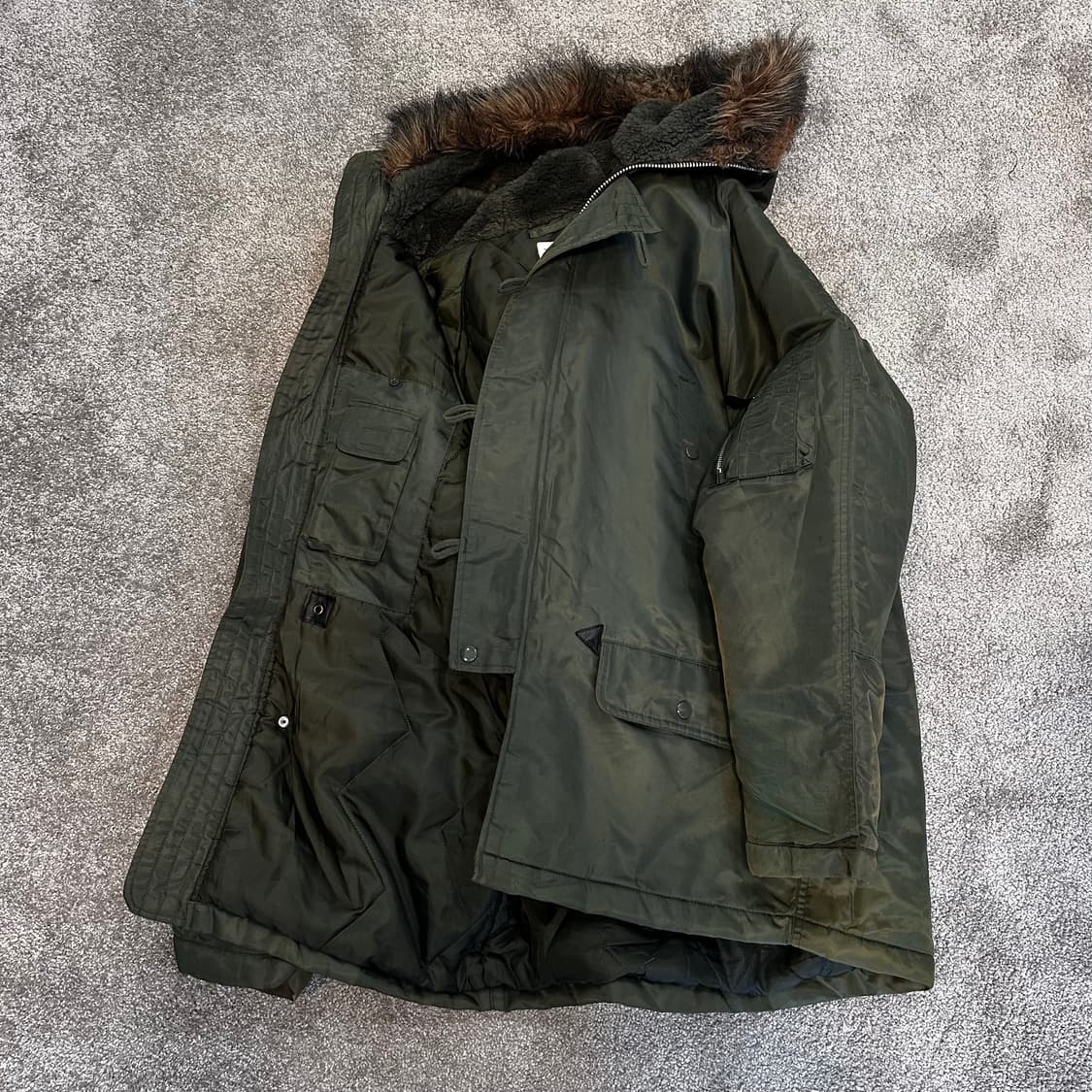 빈티지 네오식스 N-3B 플라잉 오리지널 파카L 상품이미지2