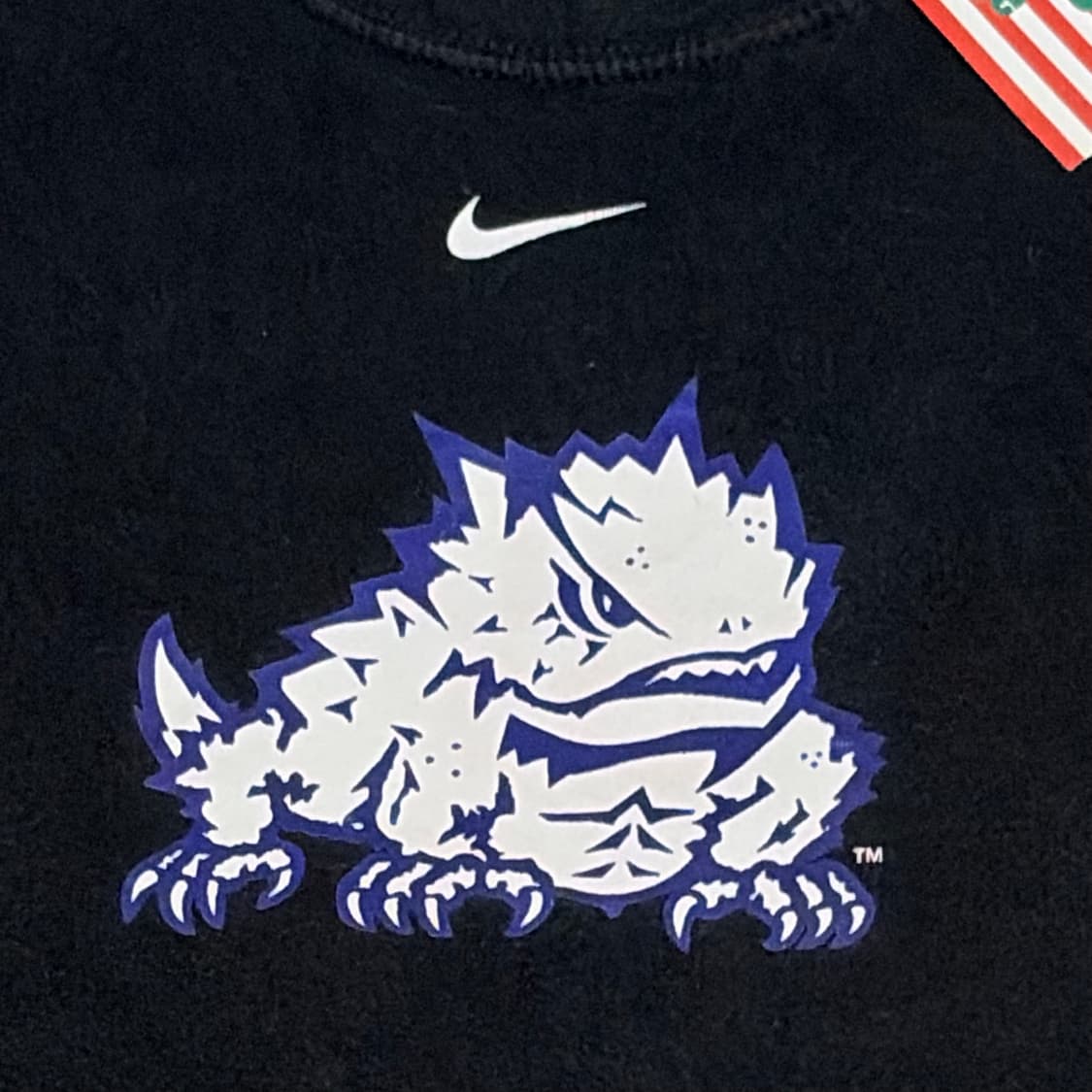 00s 미국 빈티지 USA 나이키 TCU 대학 국내미발매 반팔티셔츠 상품이미지3