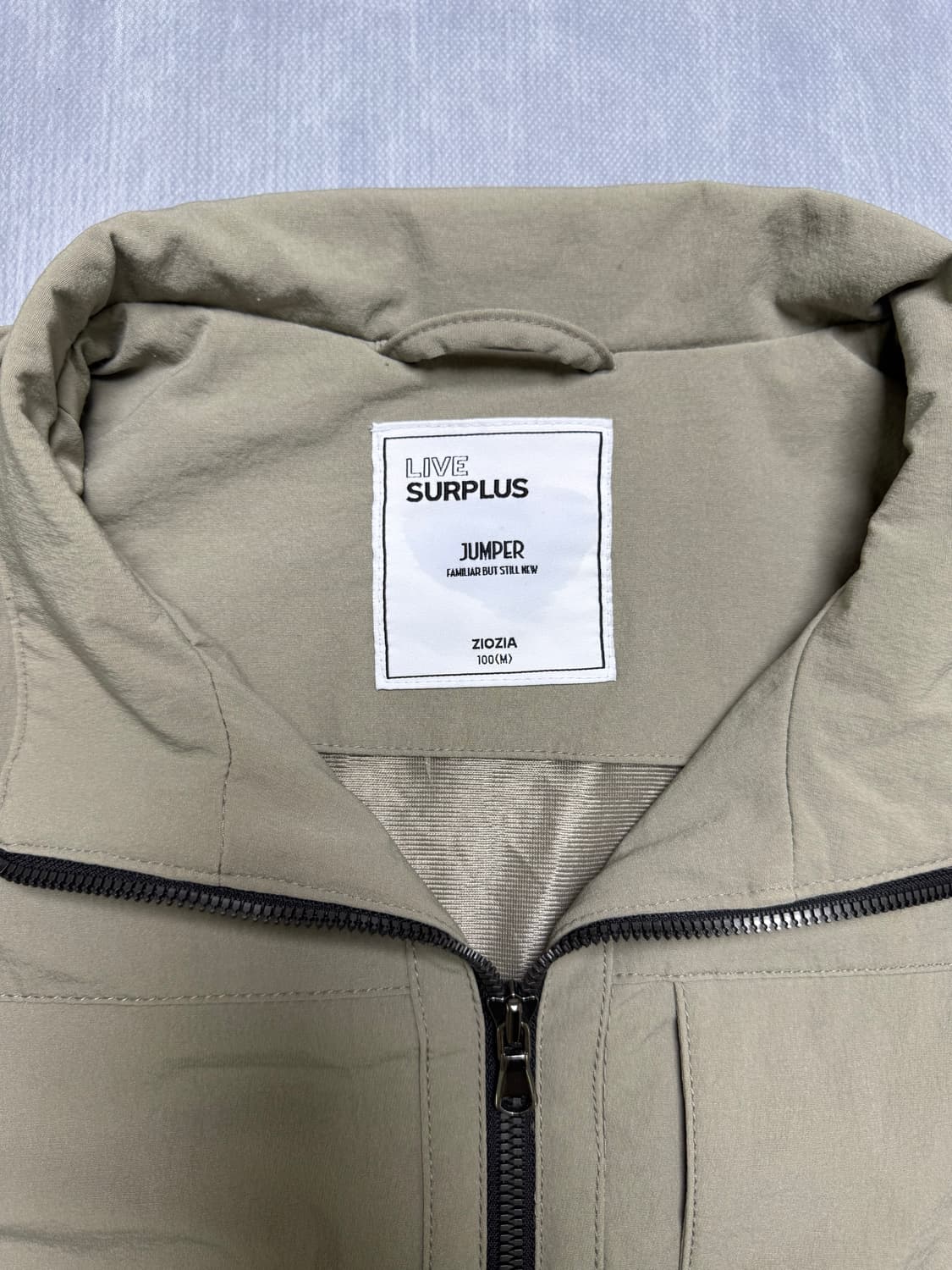 LIVE SURPLUS 집업 자켓 상품이미지4