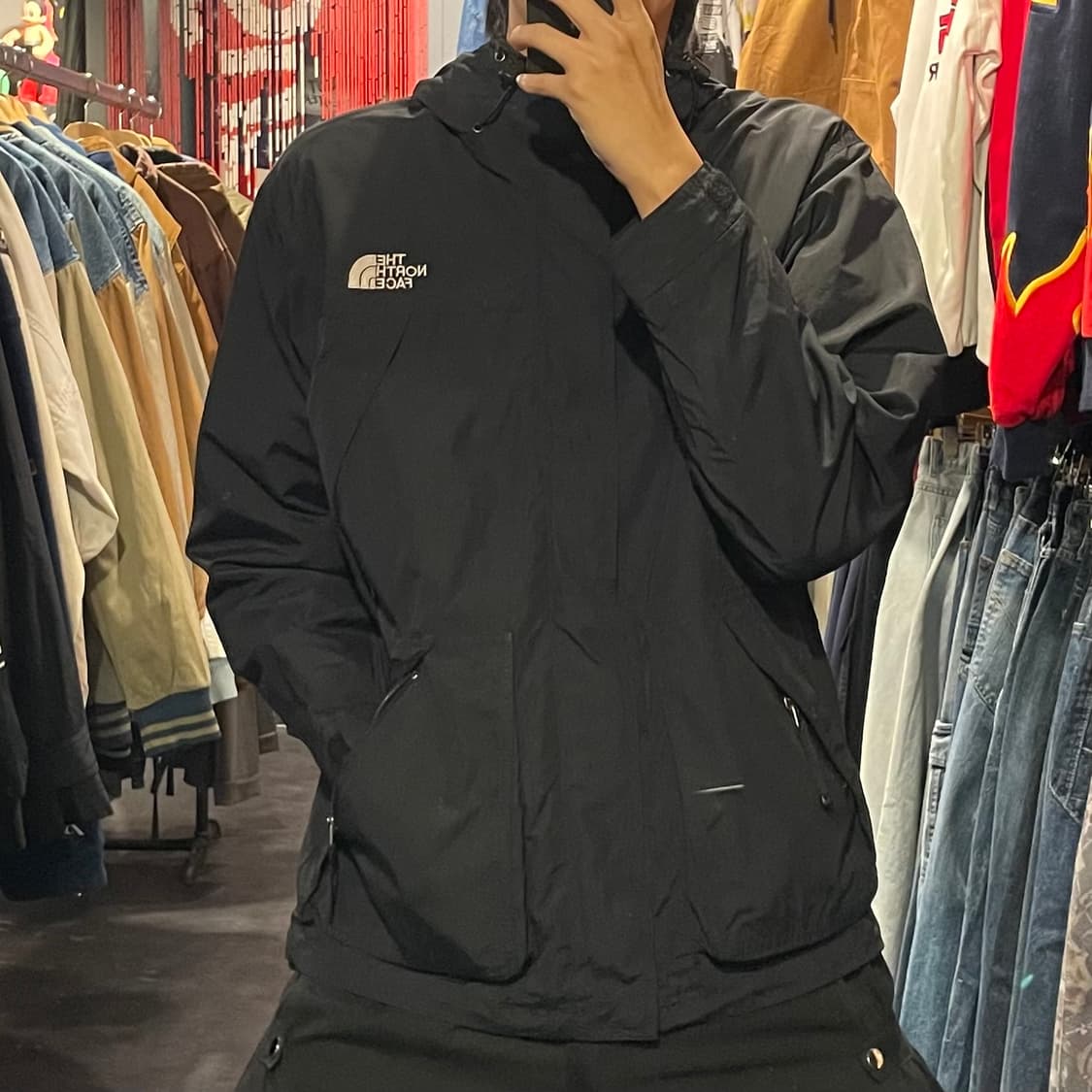 [IM] northface 노스페이스 블랙 바막(후드O) 상품이미지2