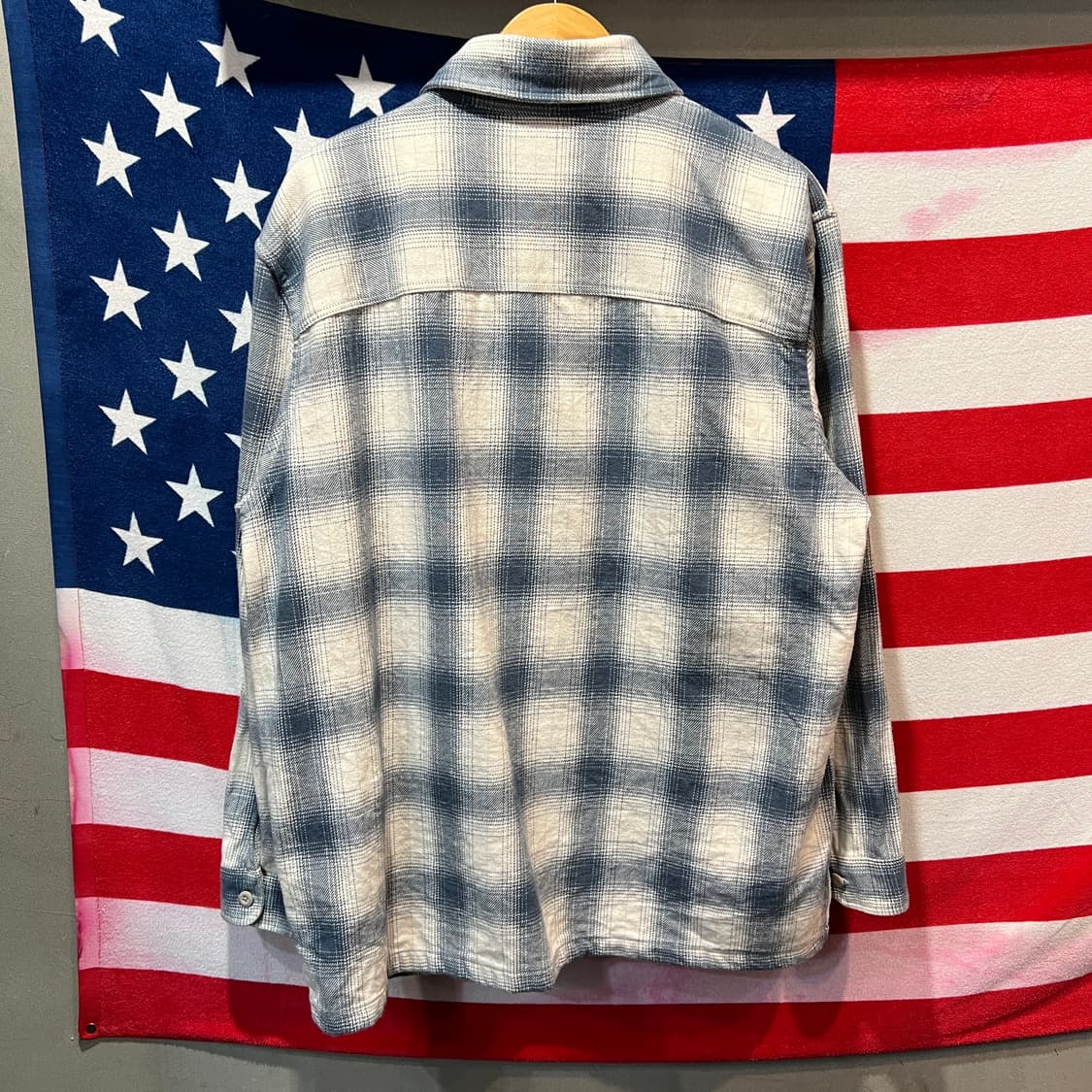 자라 체크 코튼 셔츠 상품이미지2