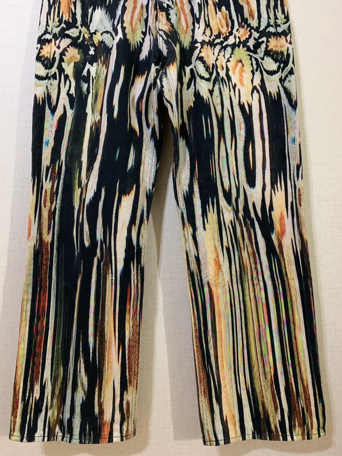 아워레가시 / 하나비 프린트 써드컷 서드컷 팬츠 /30 상품이미지3