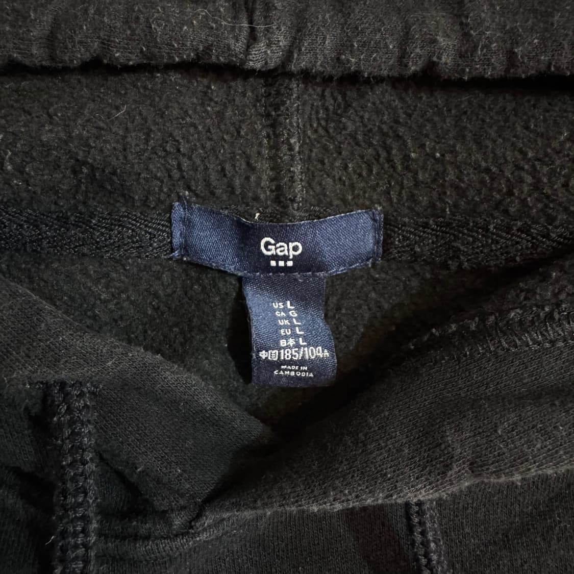 GAP 갭 블랙 후드티 상품이미지3