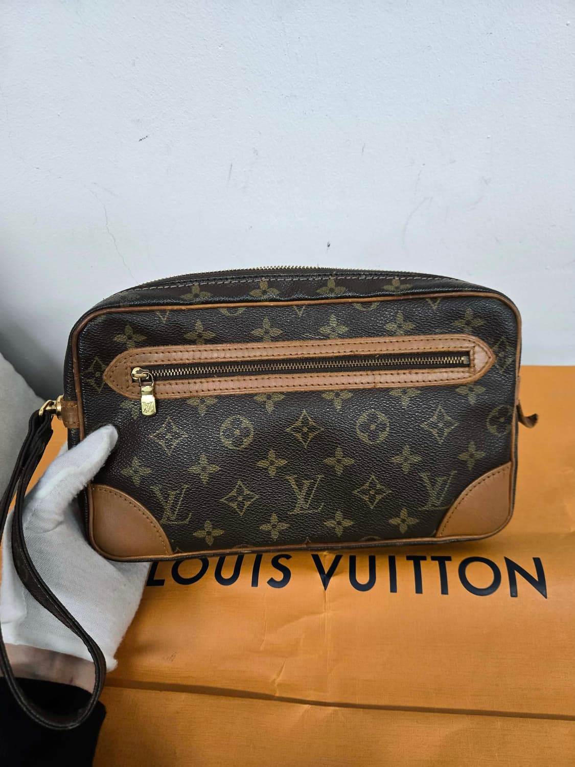 [보증서 정품] 루이비통 말리 드래곤 클러치백 상품이미지5