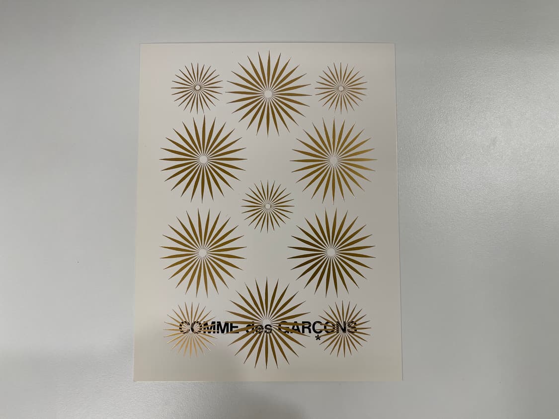 꼼데가르송 COMME des GARCONS 아트 포토 AD1999 상품이미지3