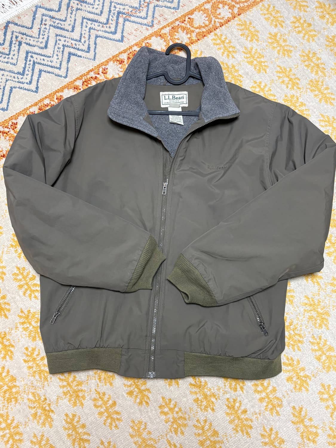 엘앨빈 L.L Bean Warm Up Jacket 나일론 웜업 자켓 상품이미지1
