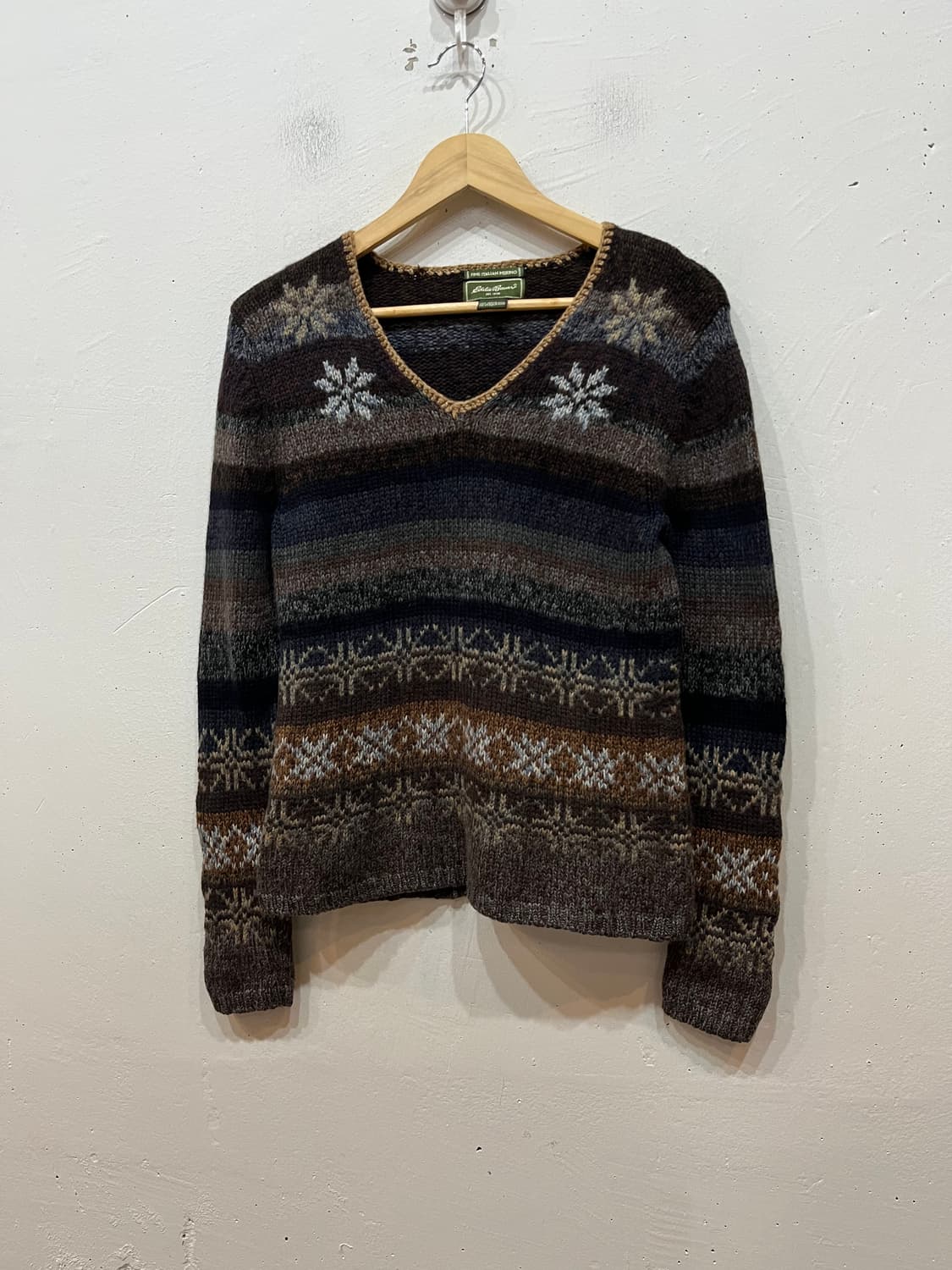 에디바우어 이탈리안 메리노울 노르딕 니트 우먼즈 S 상품이미지1