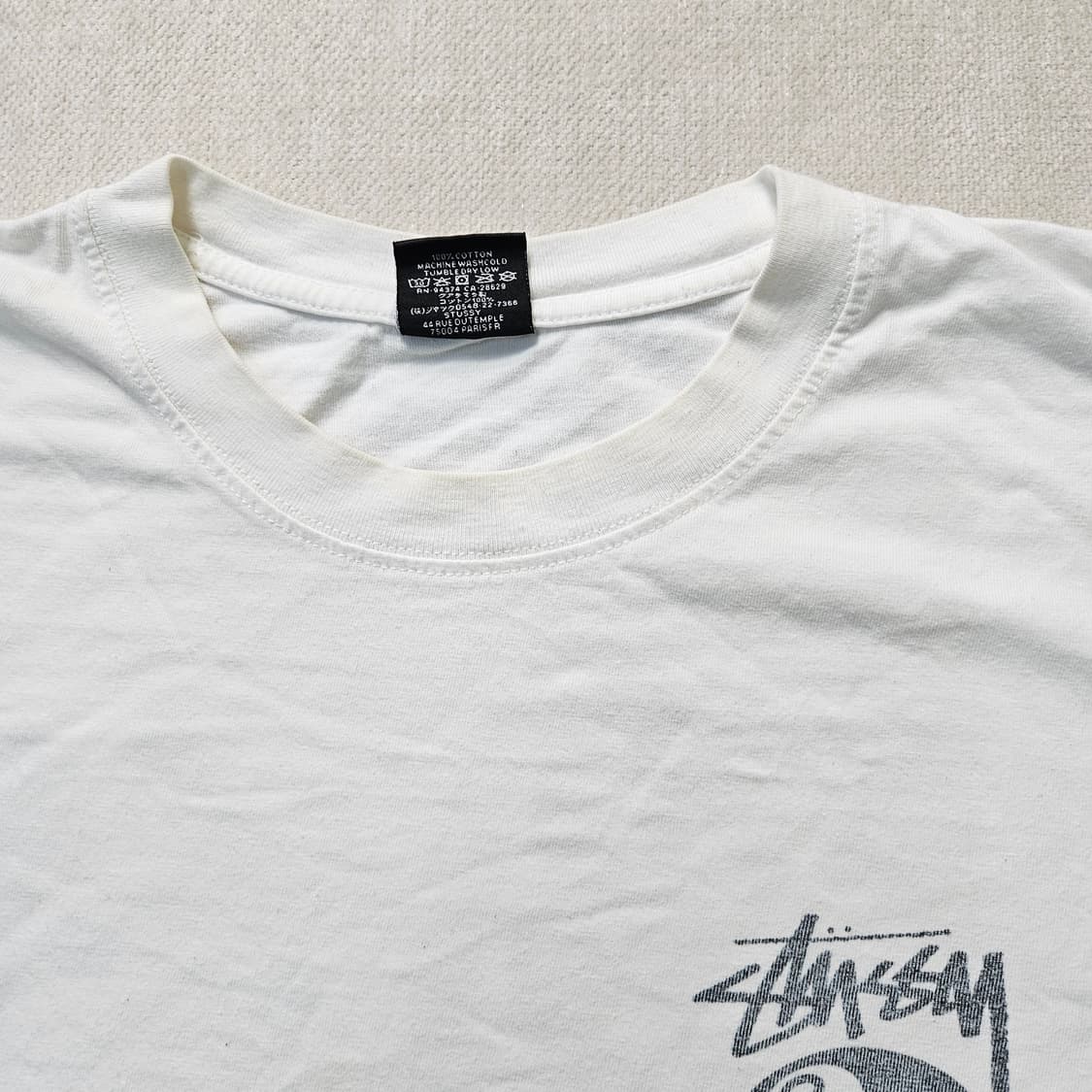 XL 빈티지 프린팅 반팔 티셔츠 0305Y 상품이미지4