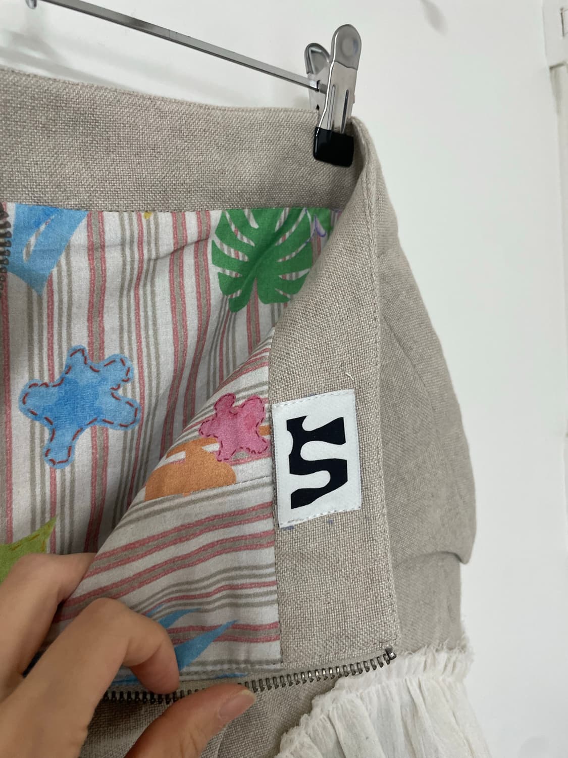 비건타이거 레이어드 미니스커트 상품이미지5