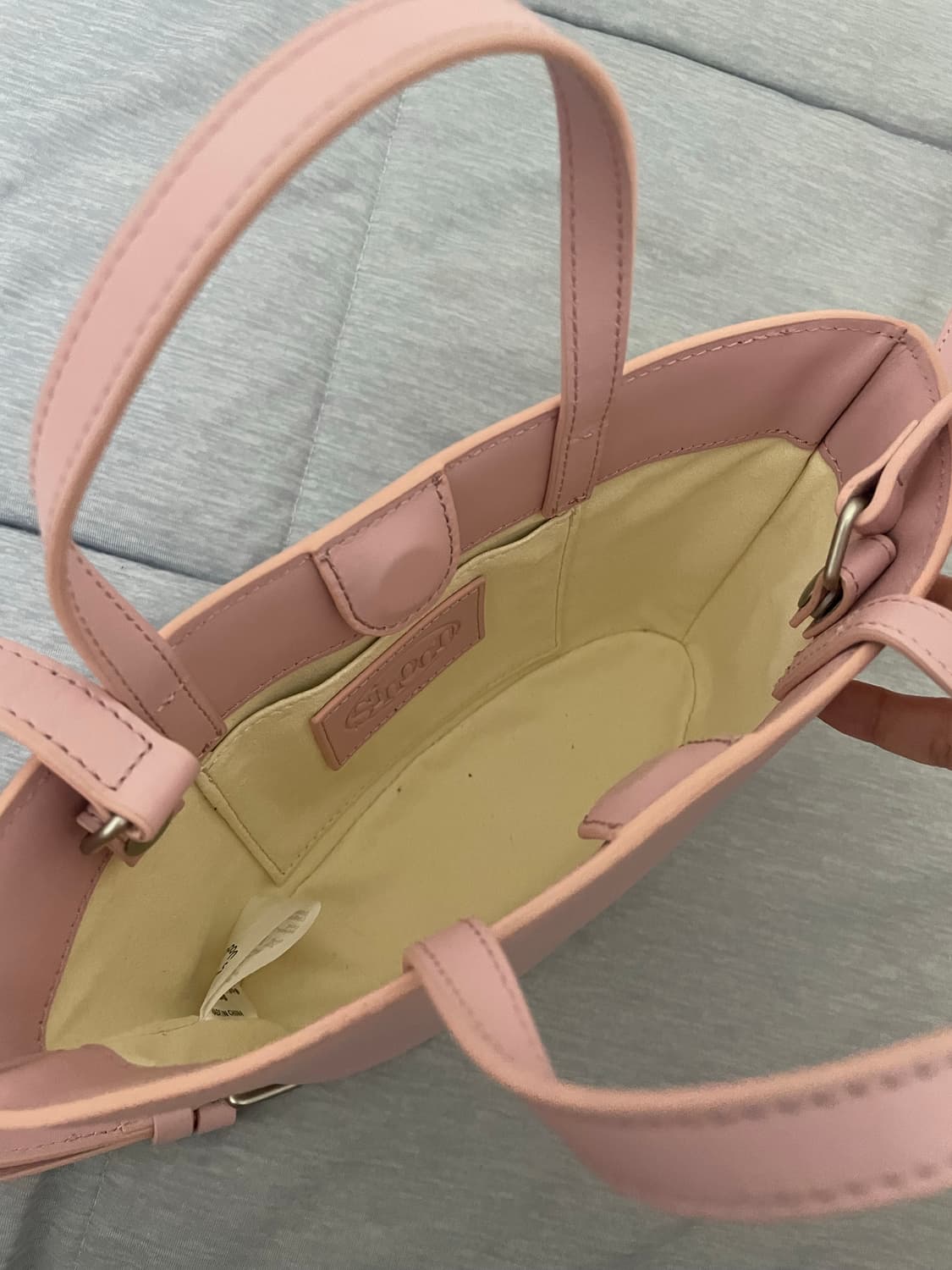 시눈 SINOON vase bag 베이스백 핑크 토트백 크로스백 상품이미지7