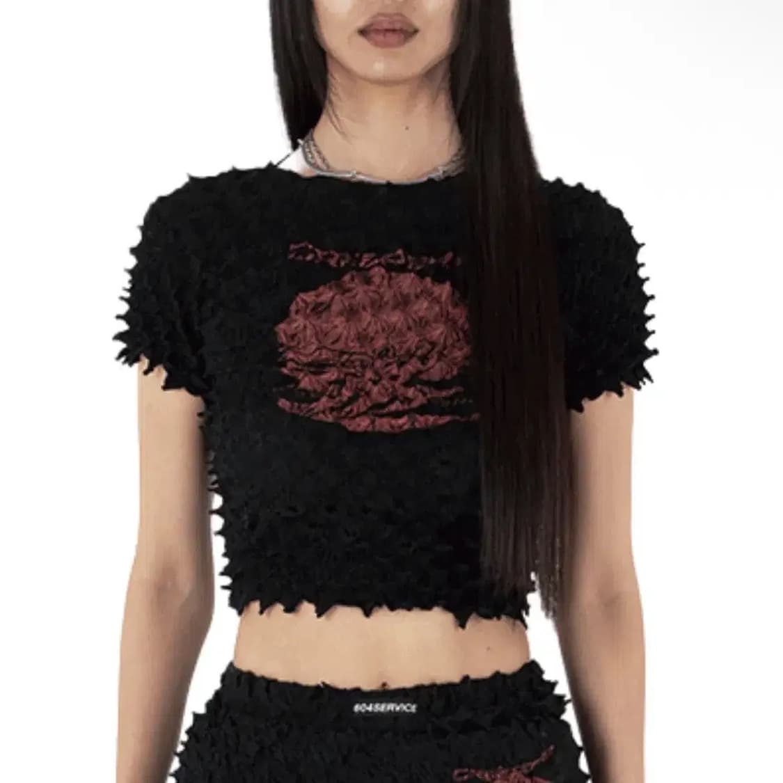 604서비스 캡슐 익스펜더블 크롭티 Expandable Cropped T 상품이미지2