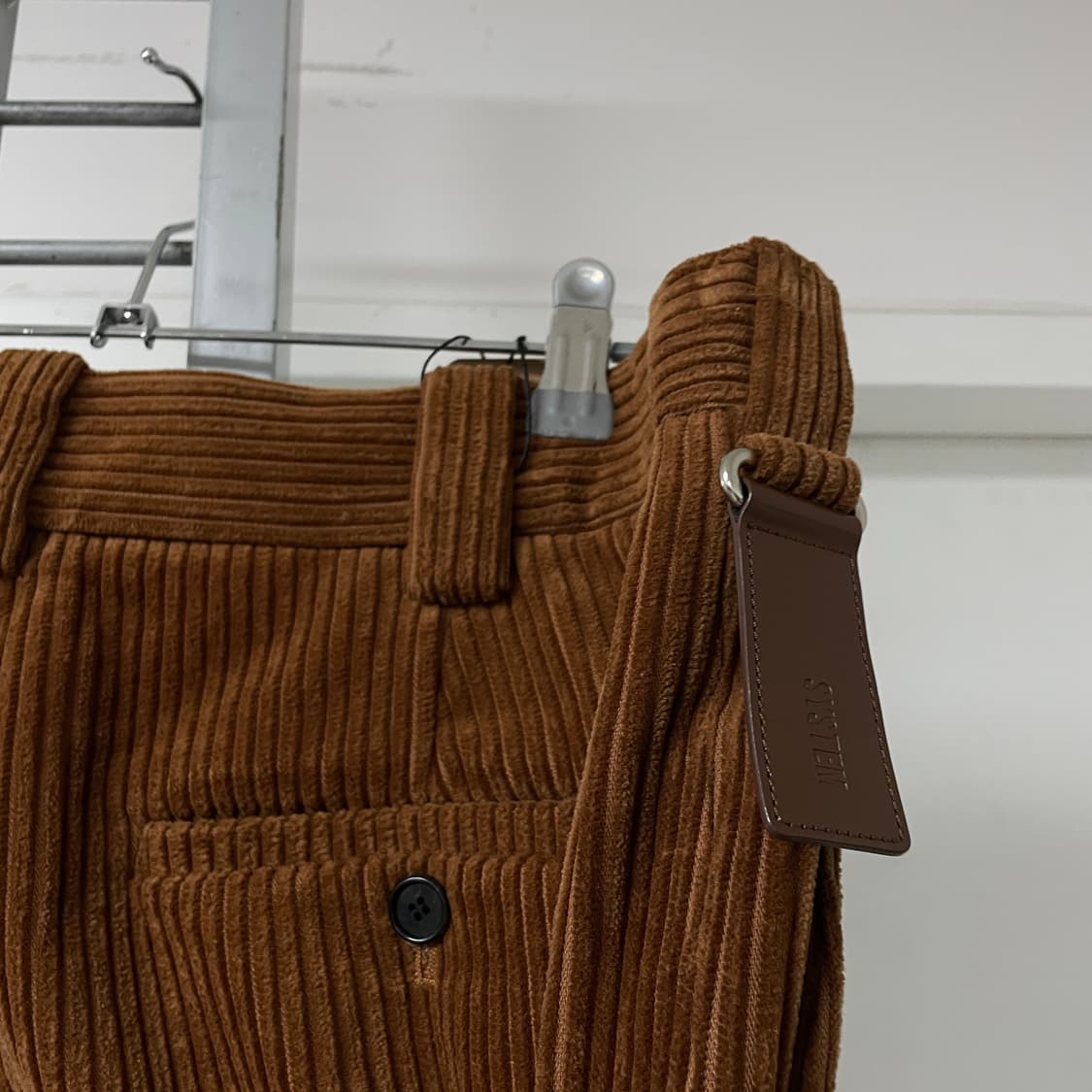 시스템 코듀로이 팬츠 브라운 86 상품이미지5