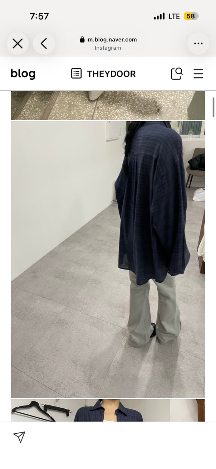 데이도어 부츠컷 그레이 상품이미지7