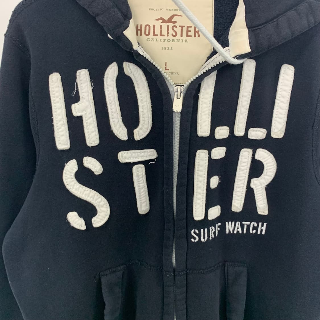 홀리스터 y2k 와투케 블랙 후드집업 상품이미지4