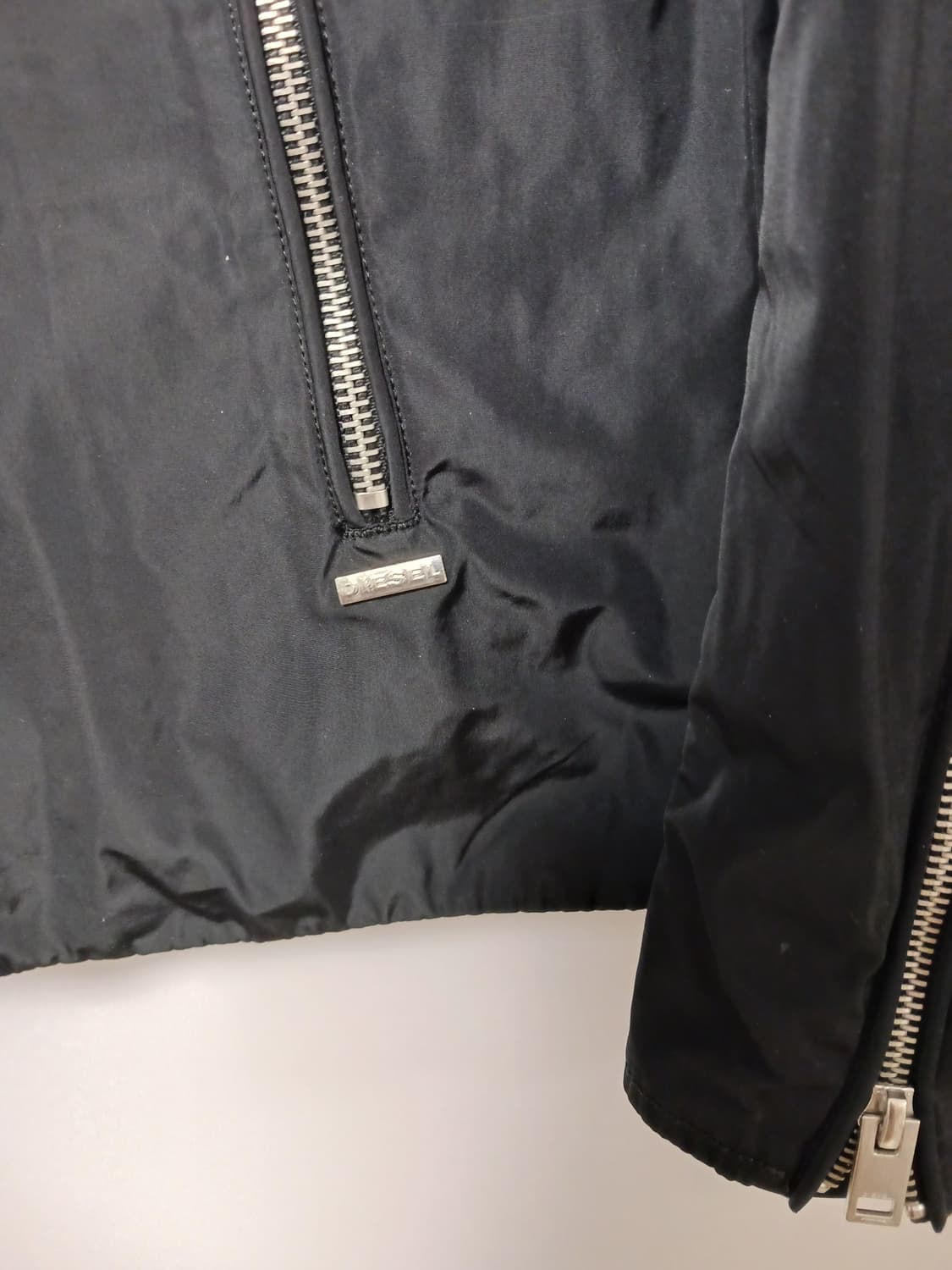 디젤 나일론 바이커 블루종 상품이미지6