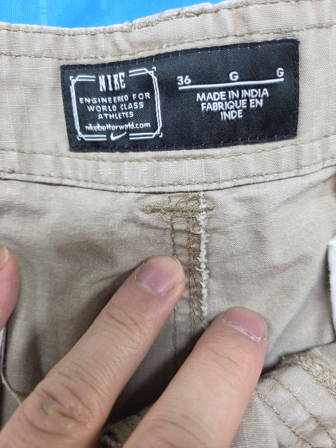 나이키 올드스쿨 카고 립스타 반바지 36 상품이미지3