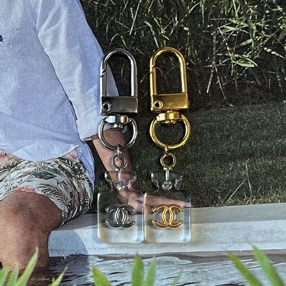 샤넬 No.5 퍼퓸 투명 키링 상품이미지4