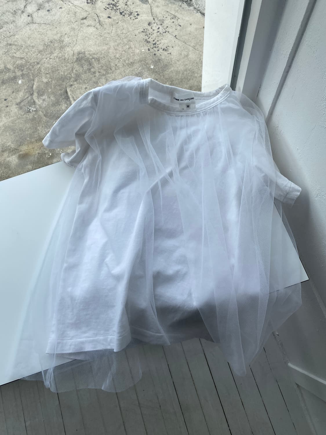 [Comme des garcons Girl] 튤 티셔츠 상품이미지1