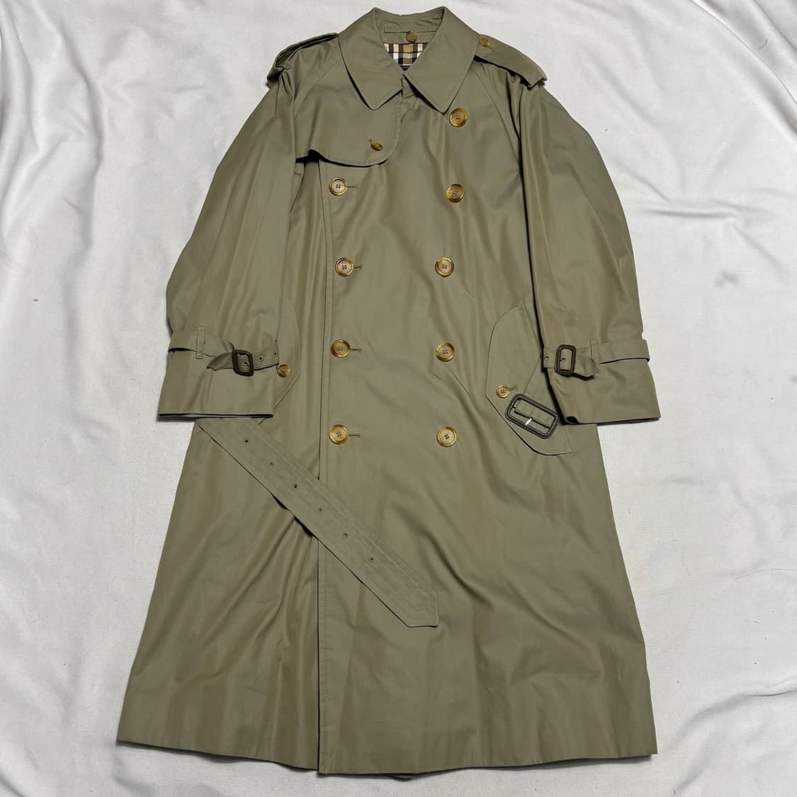 M 버버리 베이지 트렌치 코트 상품이미지2